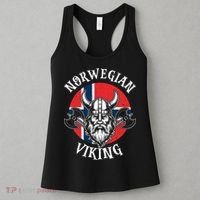 Norwegian Viking History Lovers And Adventurers Women's Tank Top thumb 3