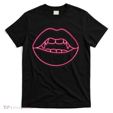 Neon Vampire Mouth T-Shirt