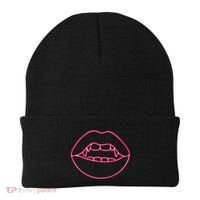 Neon Vampire Mouth Beanie thumb 0