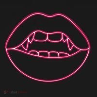 Neon Vampire Mouth Pajama Set thumb 2