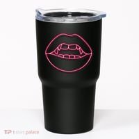 Neon Vampire Mouth Tumbler thumb 0