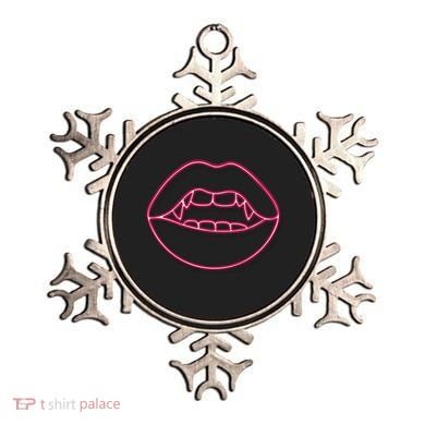 Neon Vampire Mouth Ornament