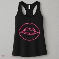 Neon Vampire Mouth Women's Tank Top thumb 3