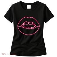 Neon Vampire Mouth Women's T-Shirt thumb 0