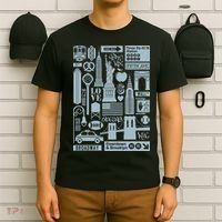 Nyc Vintage New York City Usa Icons T-Shirt thumb 6
