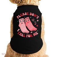 Nurse Valentine Non Slip Socks Please Dont Fall For Me Doggie Tank thumb 0