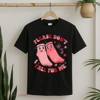Nurse Valentine Non Slip Socks Please Dont Fall For Me T-Shirt thumb 2