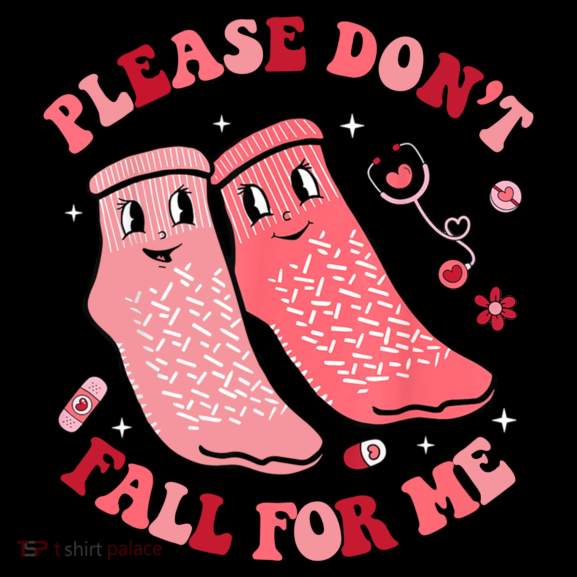 Nurse Valentine Non Slip Socks Please Dont Fall For Me Coffee Mug