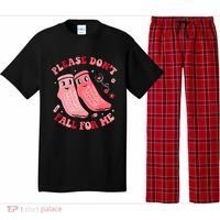 Nurse Valentine Non Slip Socks Please Dont Fall For Me Pajama Set thumb 0