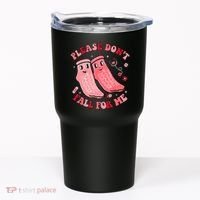 Nurse Valentine Non Slip Socks Please Dont Fall For Me Tumbler thumb 0