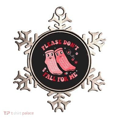 Nurse Valentine Non Slip Socks Please Dont Fall For Me Ornament