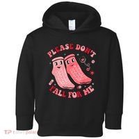 Nurse Valentine Non Slip Socks Please Dont Fall For Me Toddler Hoodie thumb 0