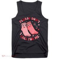 Nurse Valentine Non Slip Socks Please Dont Fall For Me Tank Top thumb 0