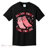 Nurse Valentine Non Slip Socks Please Dont Fall For Me Kids T-Shirt thumb 0