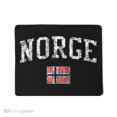 Norway Vintage Sports Norge Norwegian Mousepad