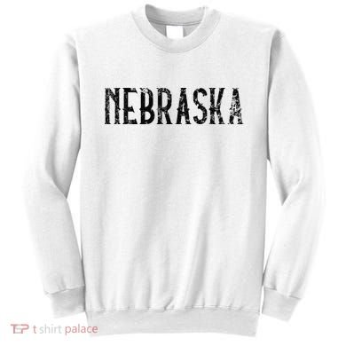Nebraska Vintage Script NE Apparel Sweatshirt