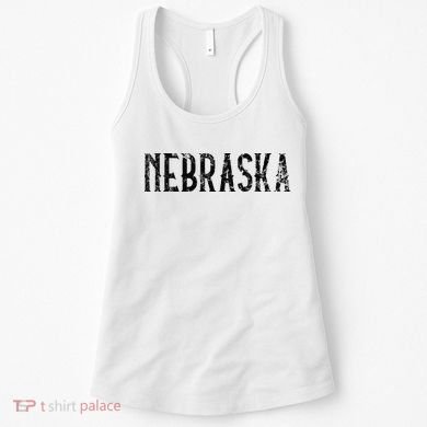 Nebraska Vintage Script NE Apparel Women's Tank Top