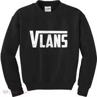Novelty Vlans Talent Unique Network Engineering Kids Sweatshirt thumb 0