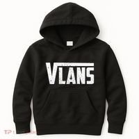 Novelty Vlans Talent Unique Network Engineering Kids Hoodie thumb 0