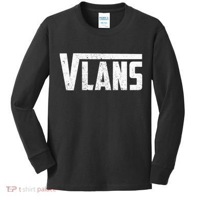 Novelty Vlans Talent Unique Network Engineering Kids Long Sleeve Shirt