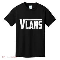 Novelty Vlans Talent Unique Network Engineering Kids T-Shirt thumb 0