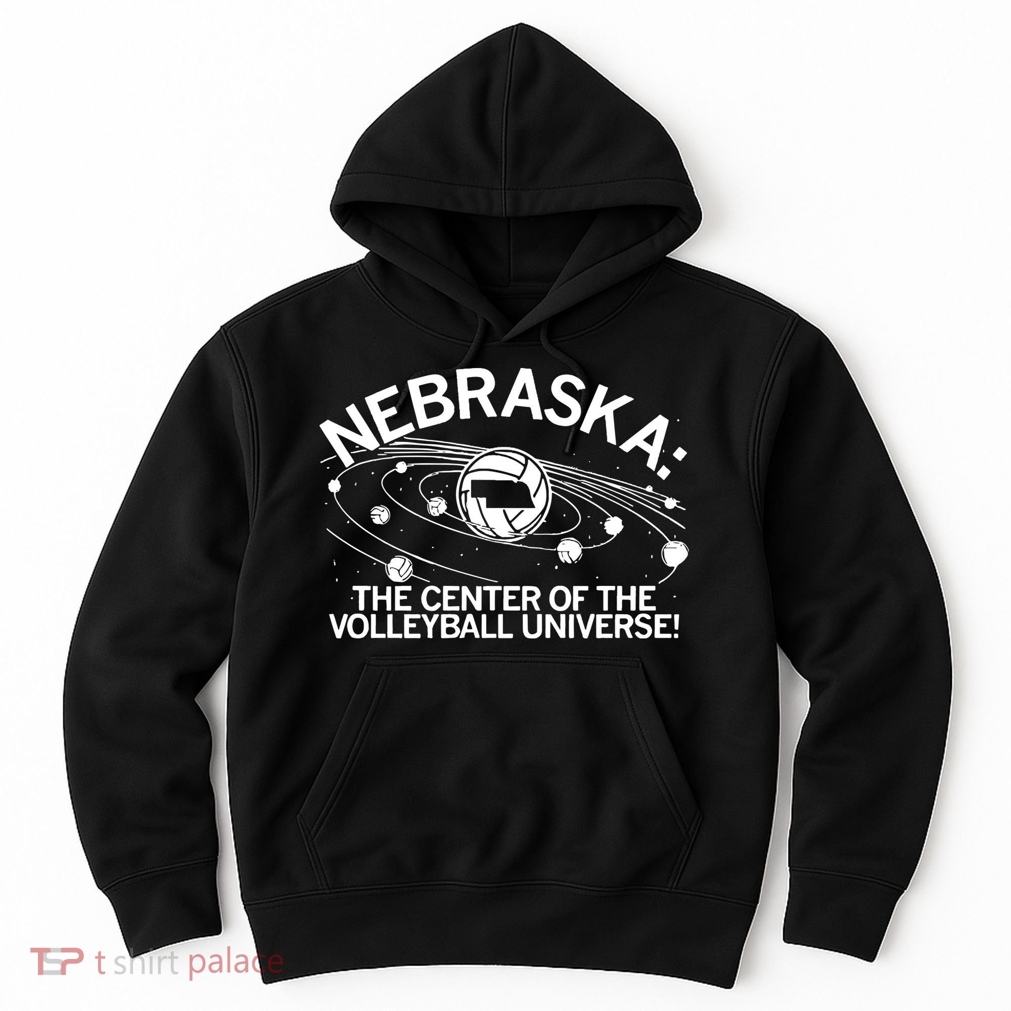 Nebraska Volleyball Universe Hoodie