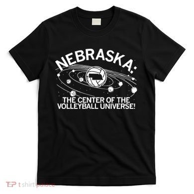 Nebraska Volleyball Universe T-Shirt