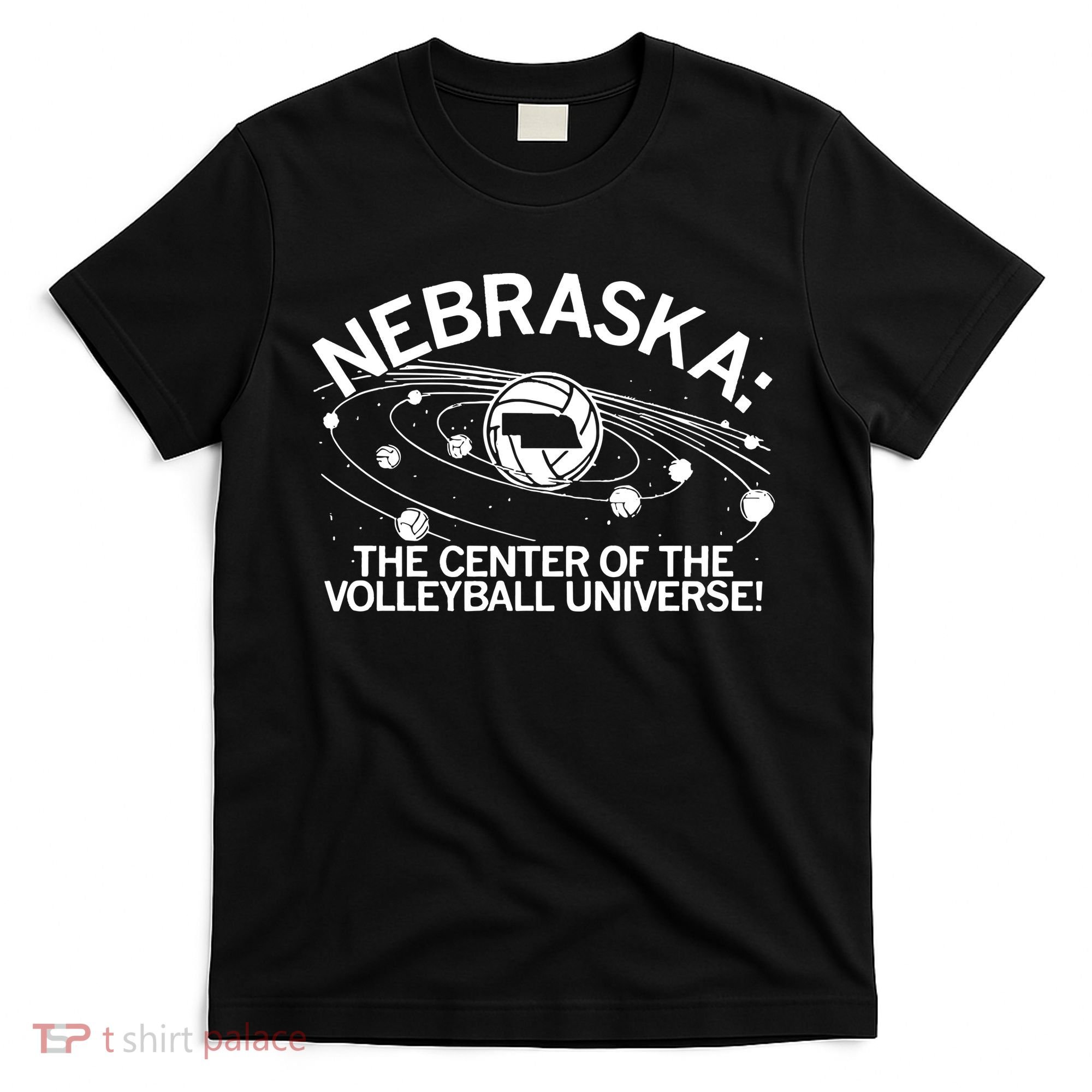 Nebraska Volleyball Universe T-Shirt