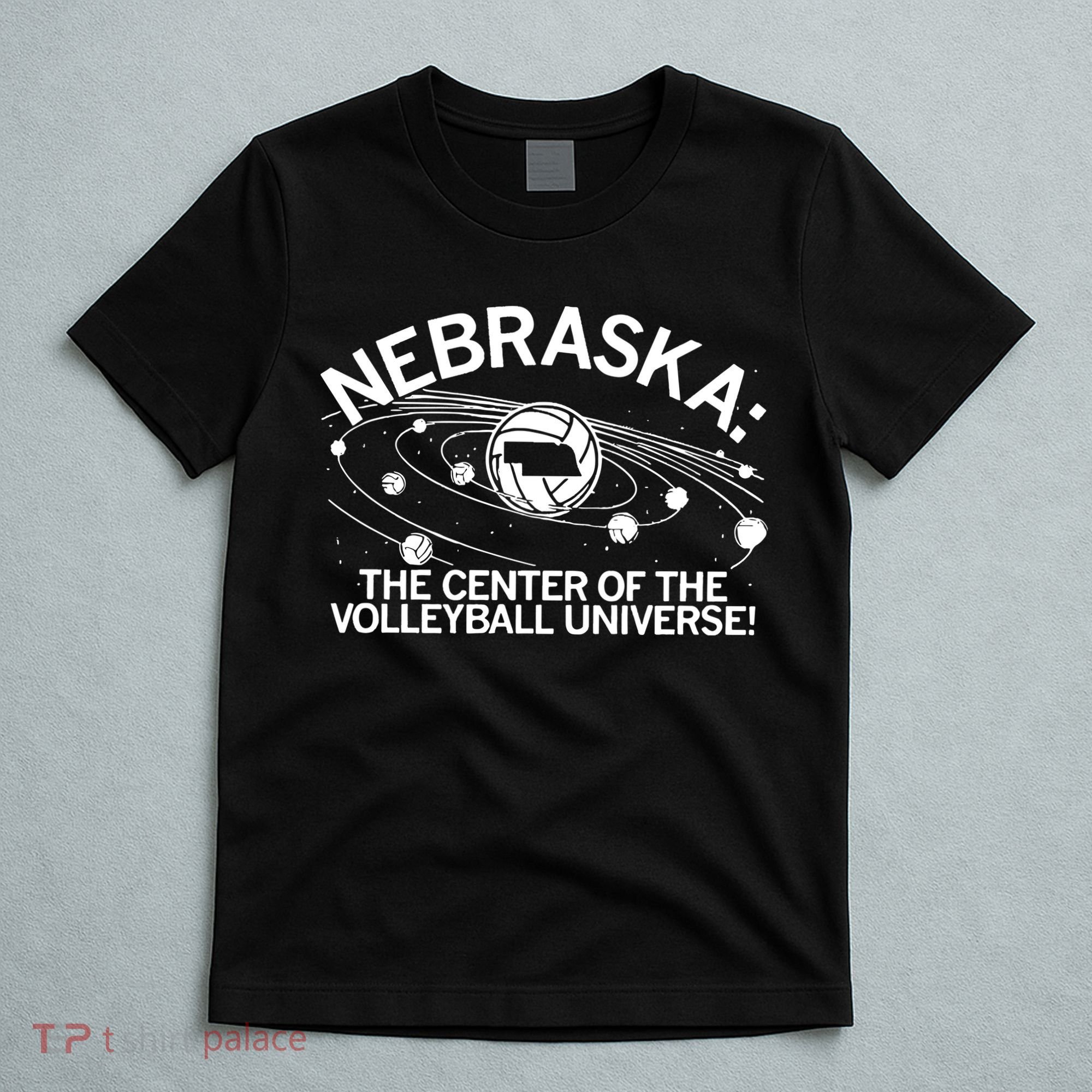 Nebraska Volleyball Universe T-Shirt