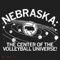 Nebraska Volleyball Universe Beanie thumb 2