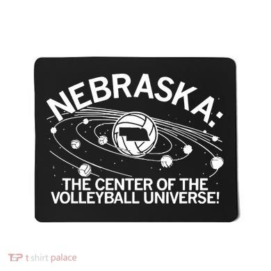 Nebraska Volleyball Universe Mousepad