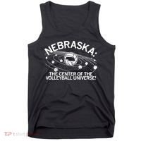 Nebraska Volleyball Universe Tank Top thumb 0
