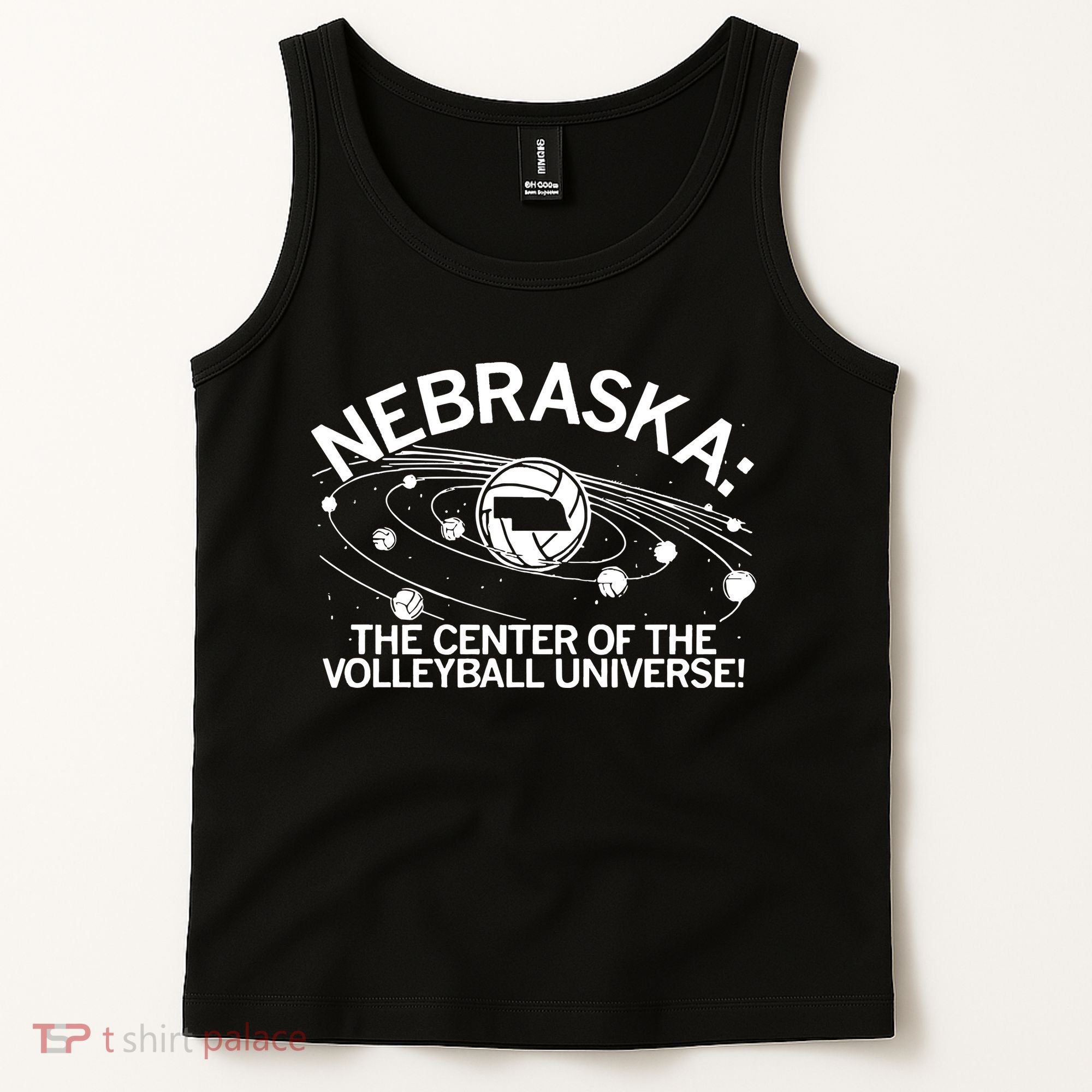Nebraska Volleyball Universe Tank Top