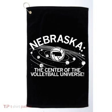 Nebraska Volleyball Universe Golf Towel
