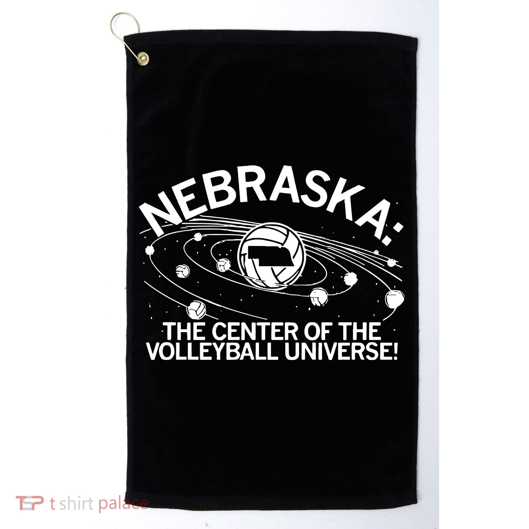 Nebraska Volleyball Universe Golf Towel