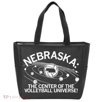 Nebraska Volleyball Universe Tote Bag
