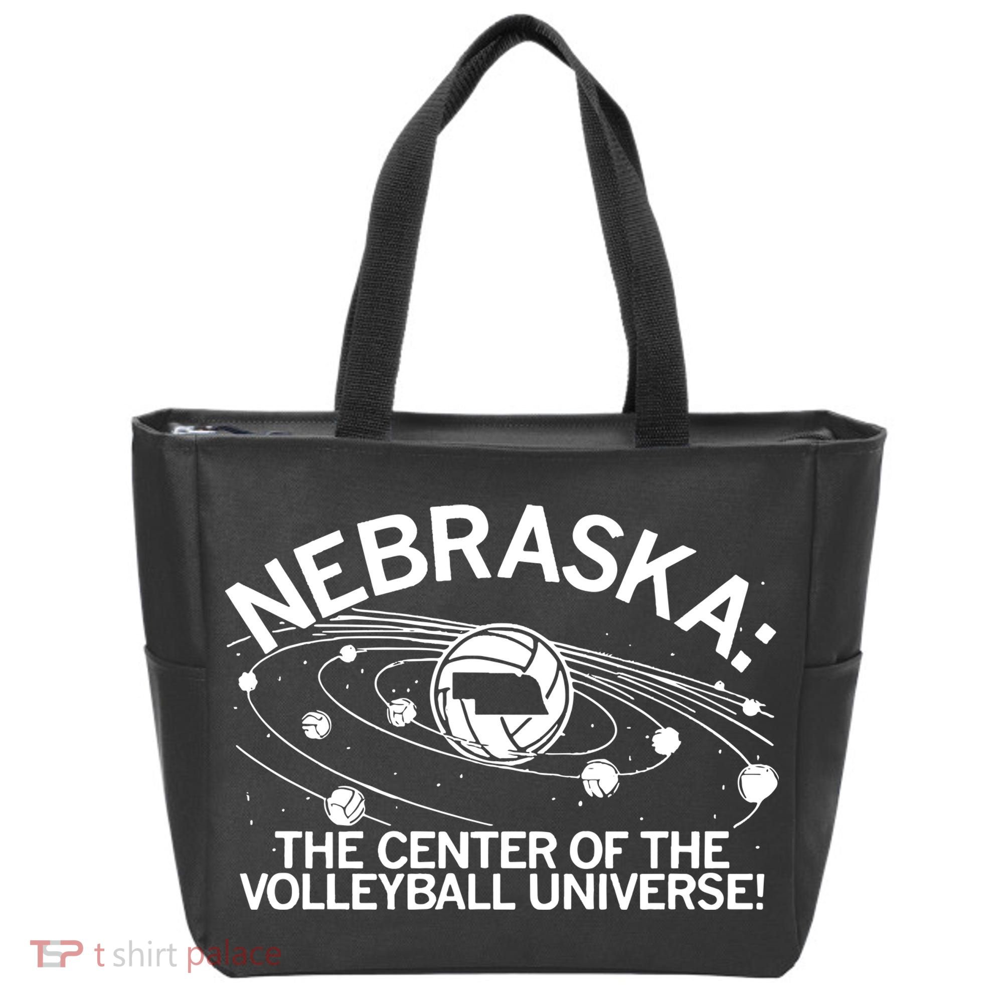 Nebraska Volleyball Universe Tote Bag