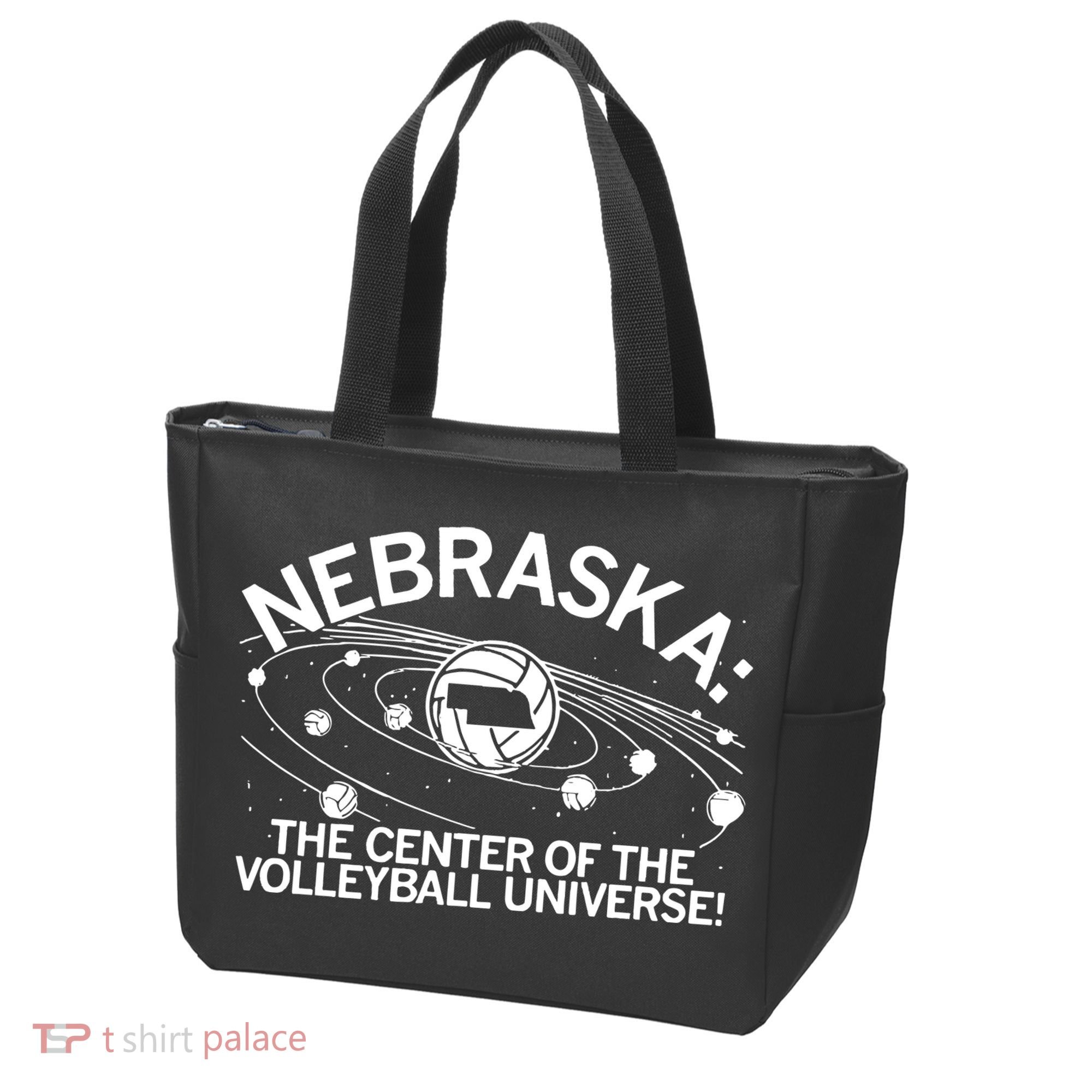 Nebraska Volleyball Universe Tote Bag