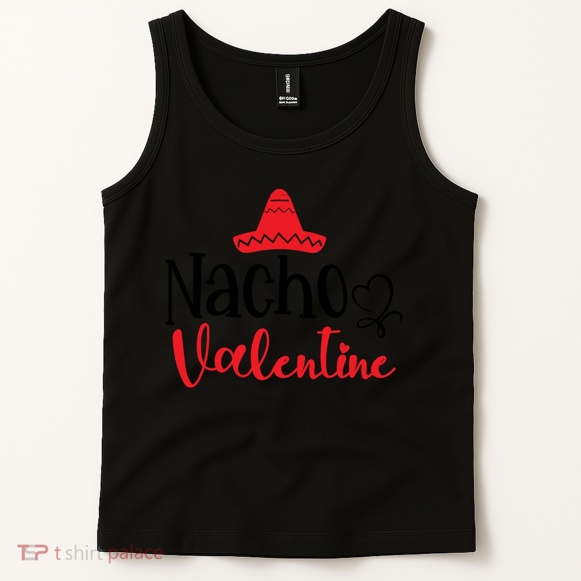 Nacho Valentine, Valentine White, Valentine For Husband, Couple Tank Top