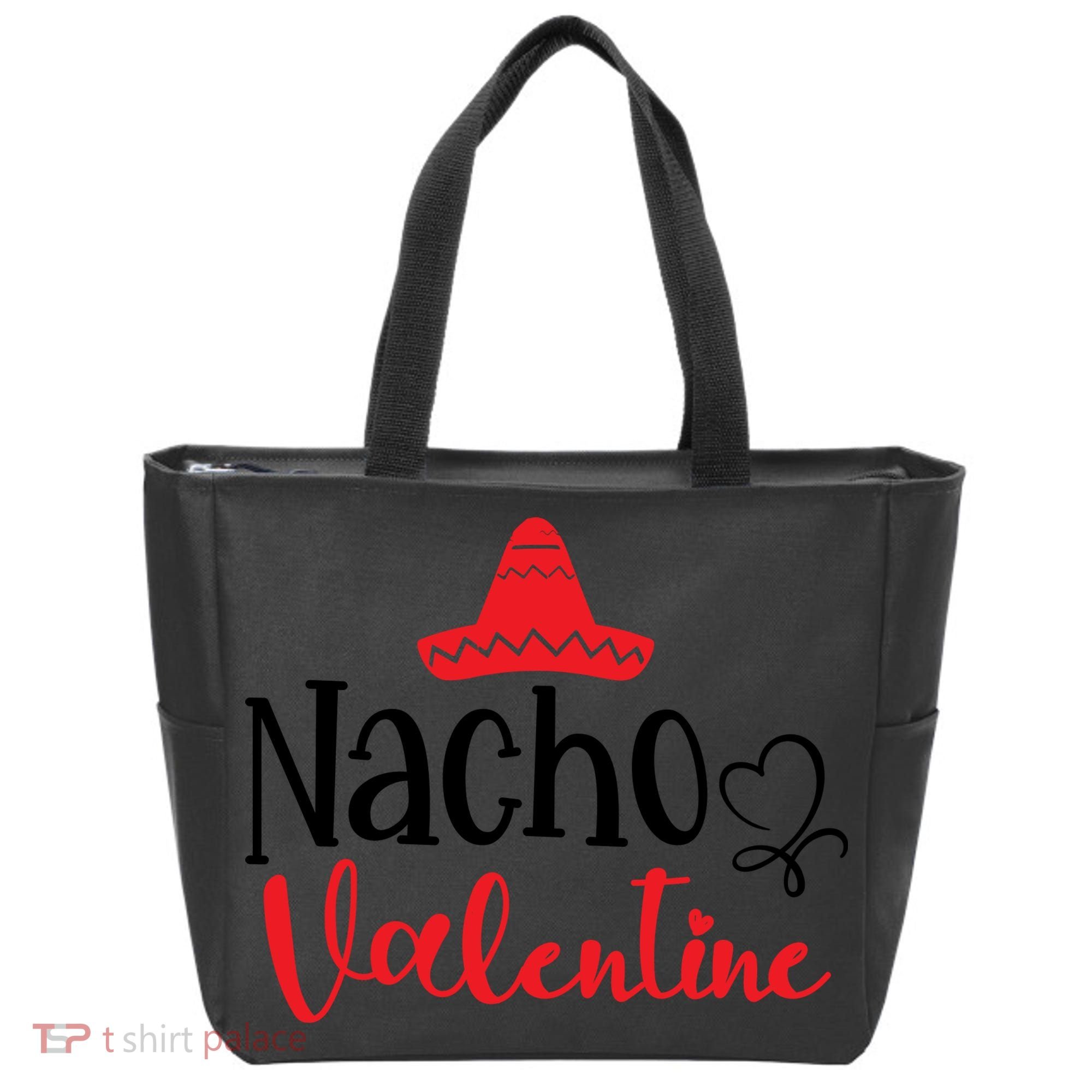 Nacho Valentine, Valentine White, Valentine For Husband, Couple Tote Bag