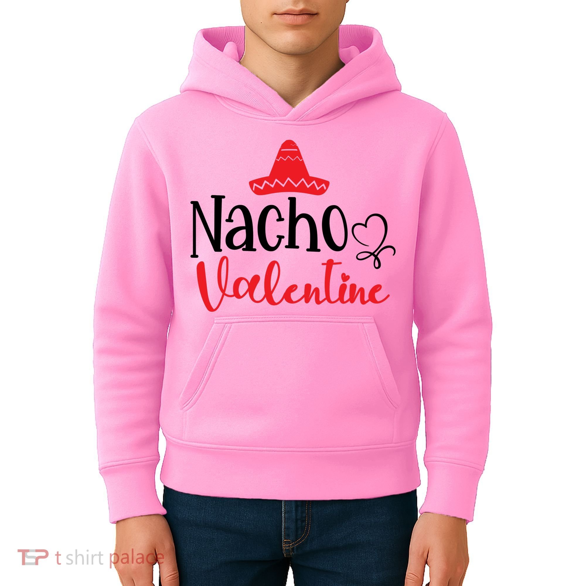 Nacho Valentine, Valentine White, Valentine For Husband, Couple Kids Hoodie
