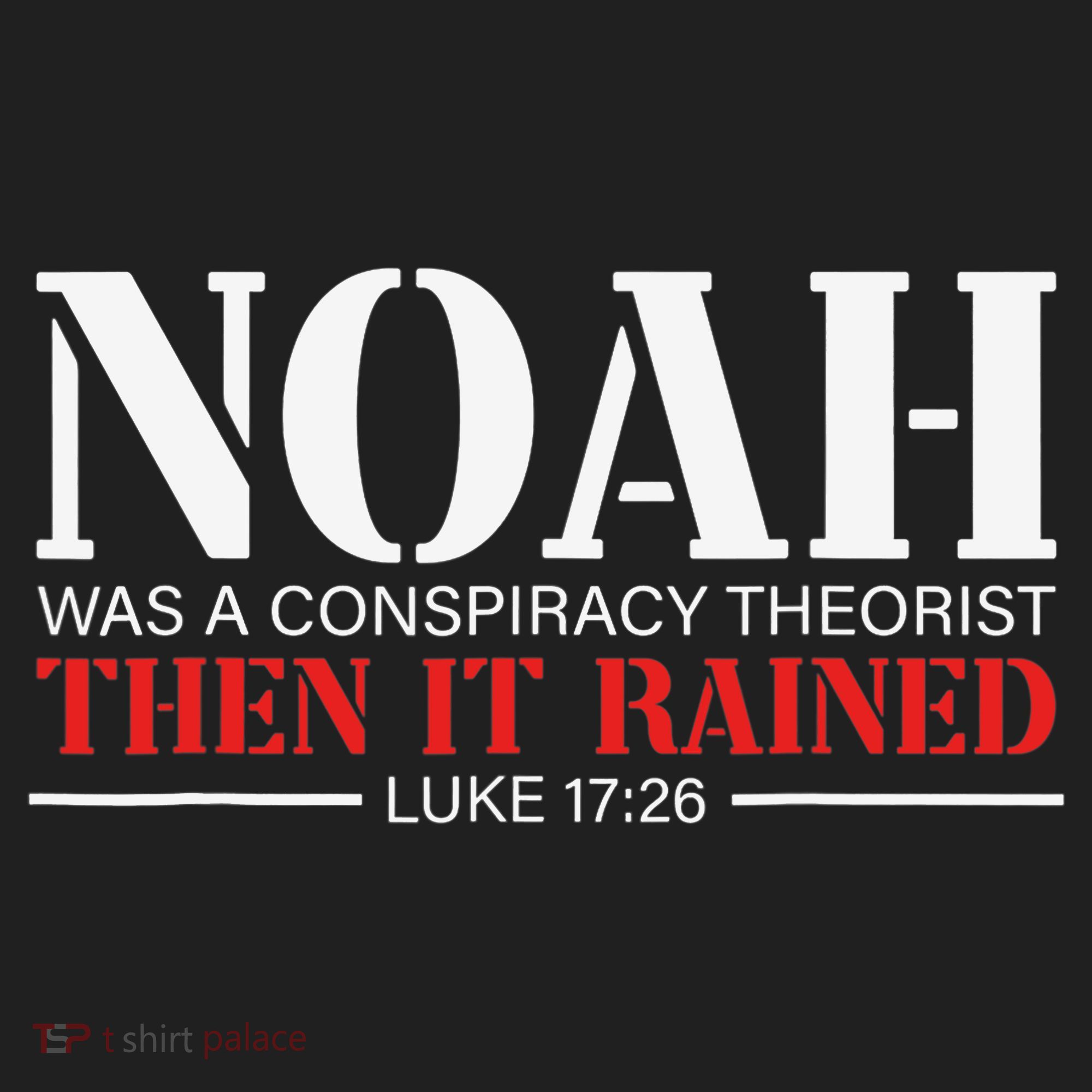Noah Was A Conspiracy Theorist Then It Rained Women's Sweatshirt