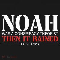 Noah Was A Conspiracy Theorist Then It Rained Sweatshirt thumb 3