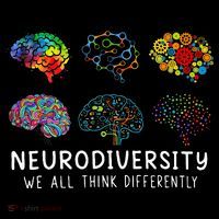 Neurodiversity We All Think Differently Brain Autism Women's Hoodie thumb 2