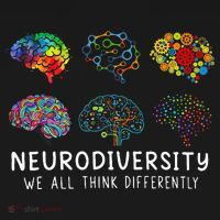 Neurodiversity We All Think Differently Brain Autism Women's Tank Top thumb 5