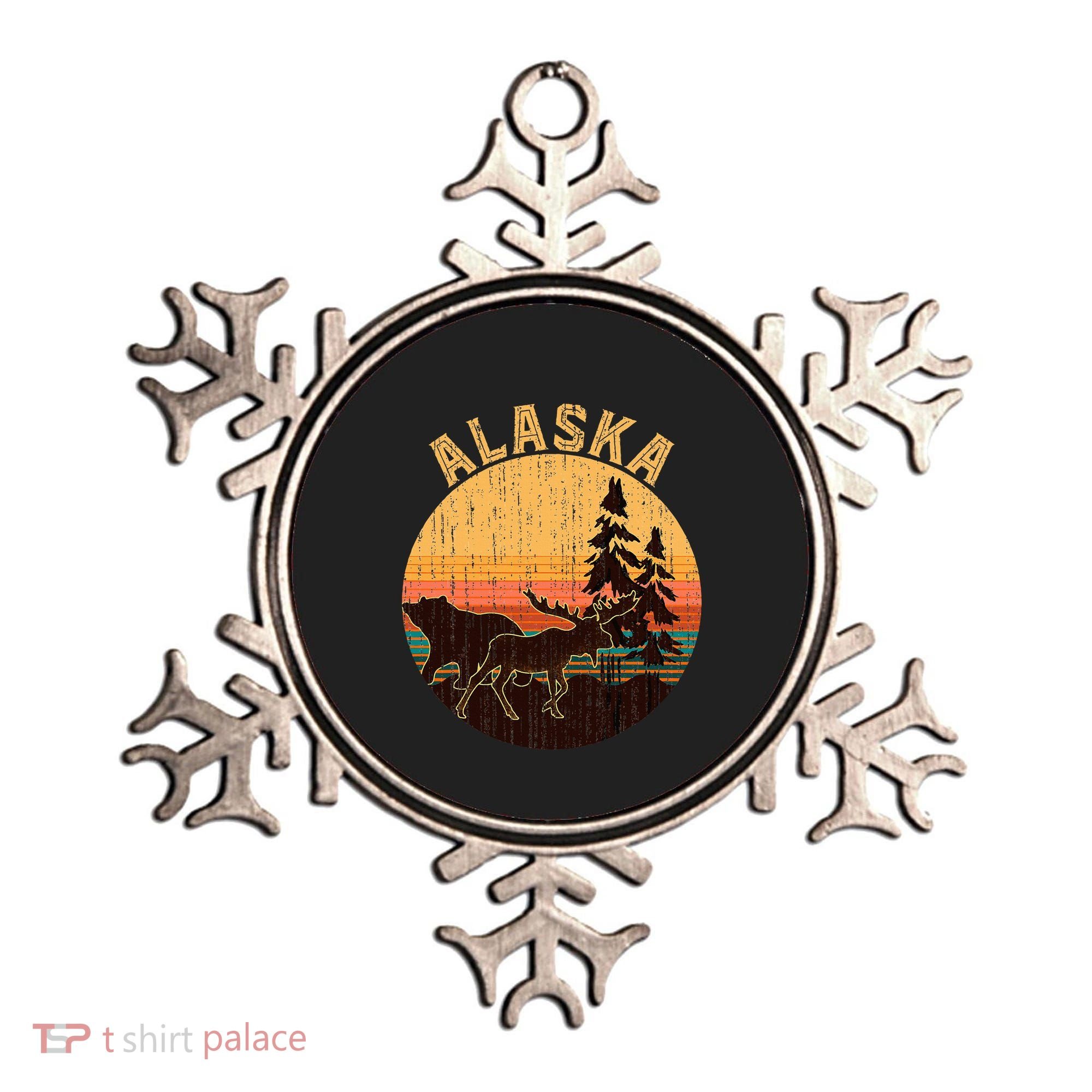 Nature Willdife Bear Moose Alaskan Animal Forest Alaska Ornament