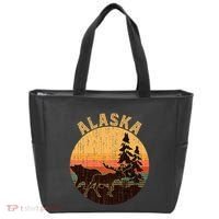 Nature Willdife Bear Moose Alaskan Animal Forest Alaska Tote Bag thumb 0