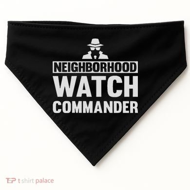 Neighborhood Watch Commander Uniform USA-Made Doggie Bandana