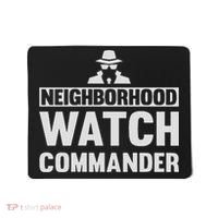 Neighborhood Watch Commander Uniform Mousepad thumb 0