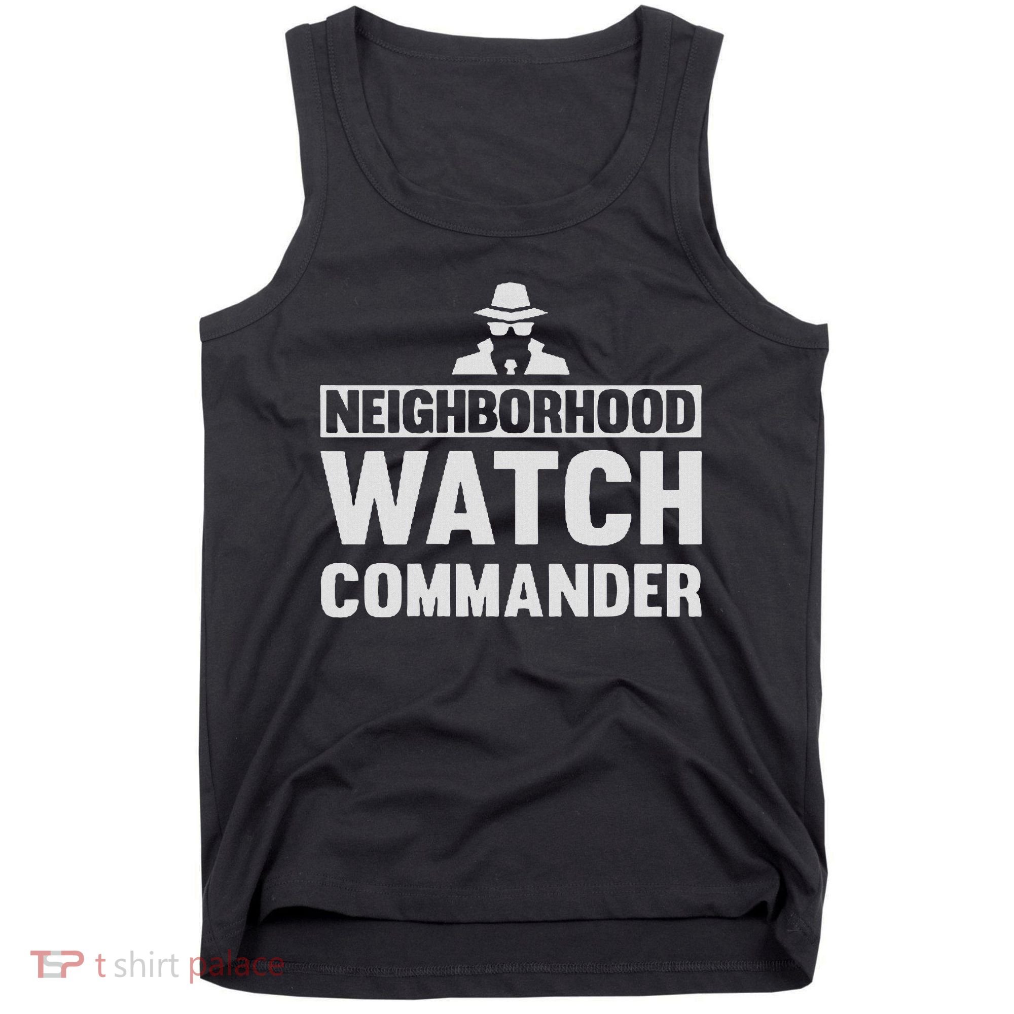 Neighborhood Watch Commander Uniform Tank Top